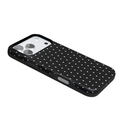On the Dot | White Polka Dot Case