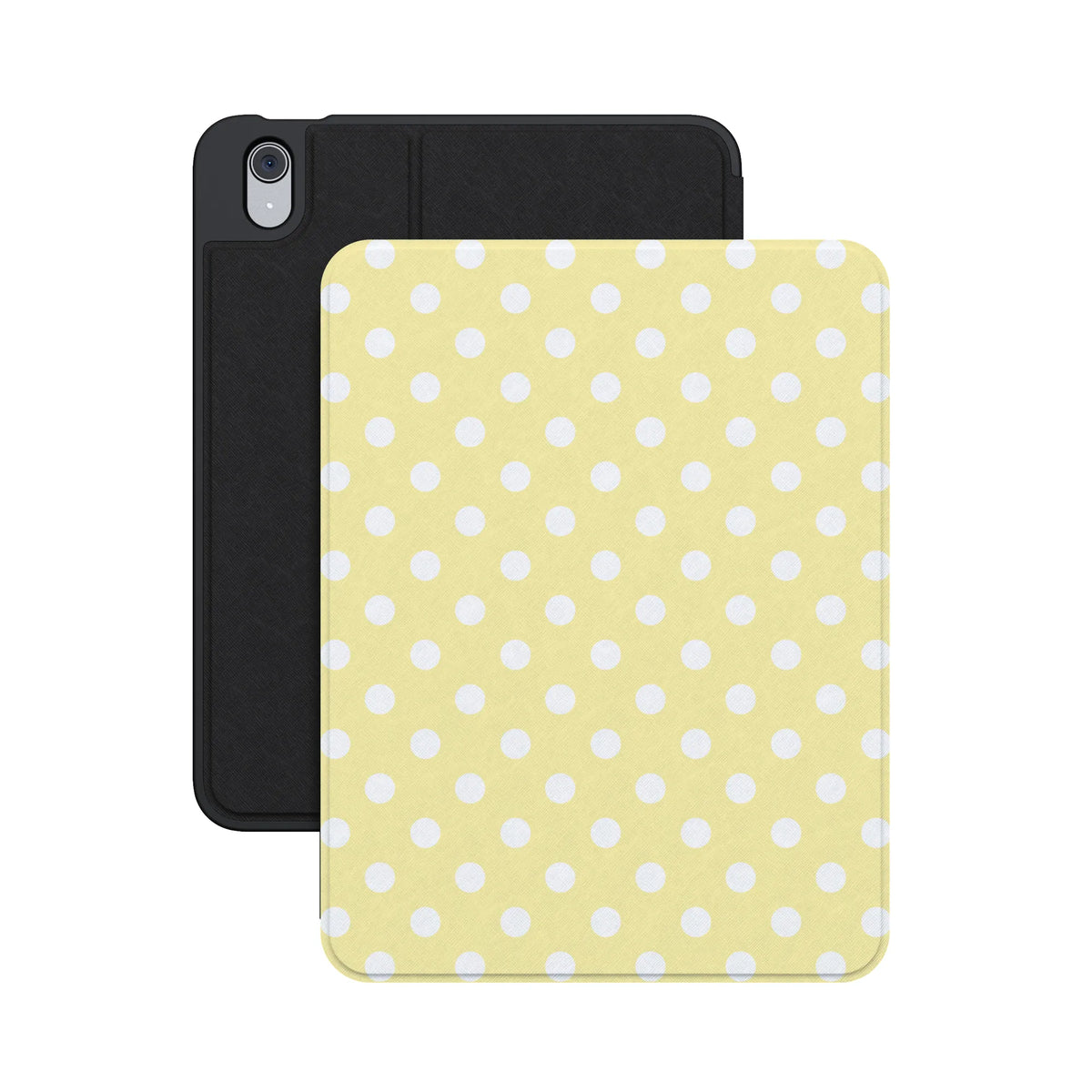 Spotted in SoHo | Yellow Polka Dot iPad Case