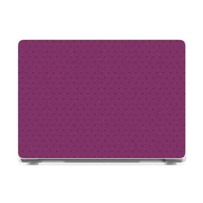 On the Dot | Plum Polka Dot Laptop Shell