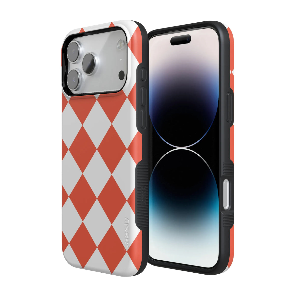 Red Checkerboard | High Contrast Design Case
