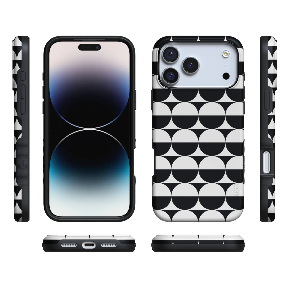 Half Moon | High Contrast Design Case