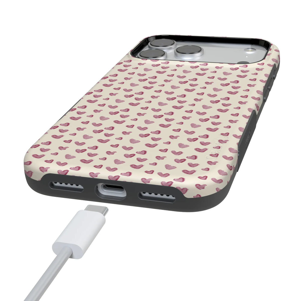 Lovebug | Mauve Hearts Case
