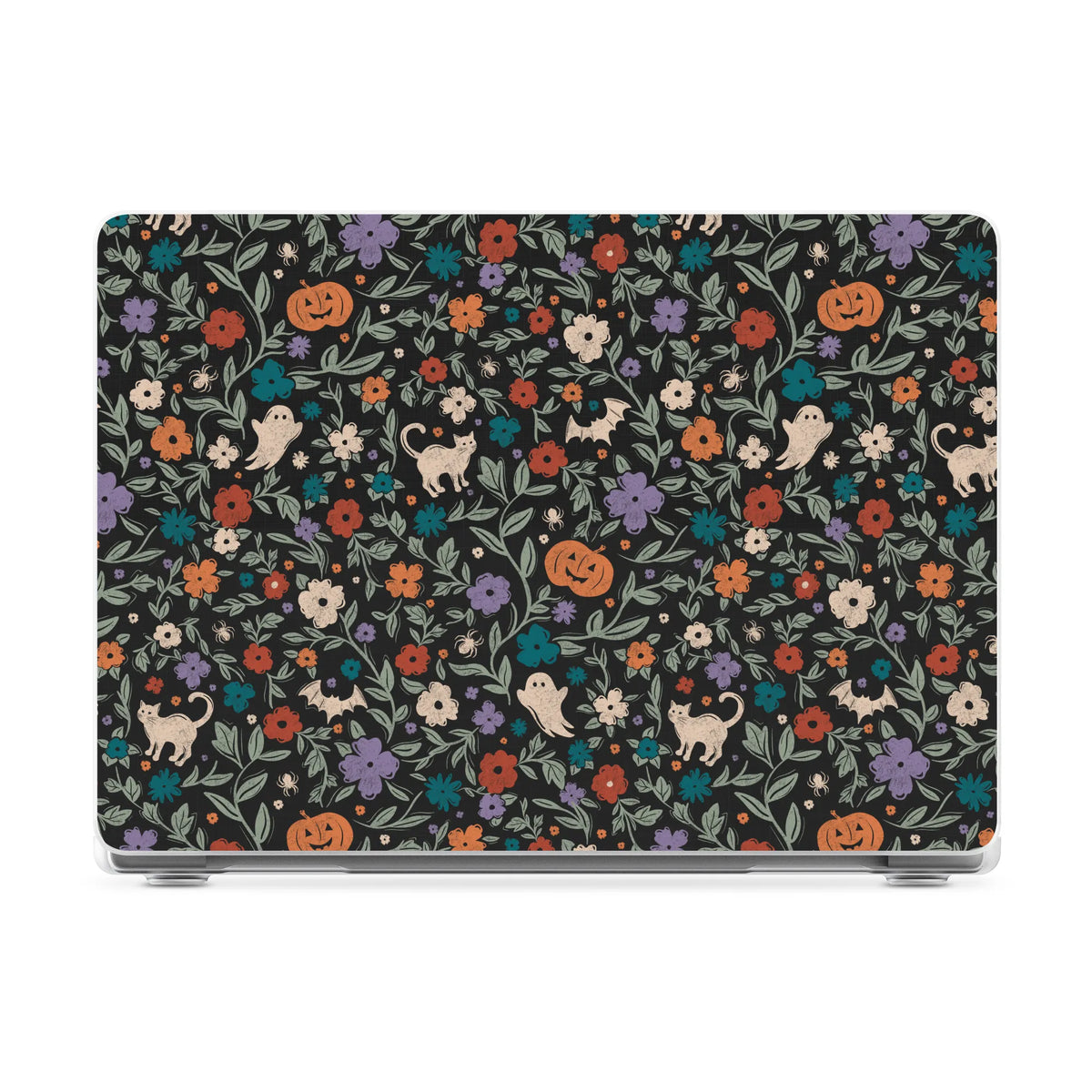 Toil & Bloom | Halloween Floral Laptop Shell