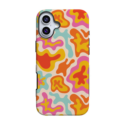 Tropical Color Splash | Abstract Retro Case