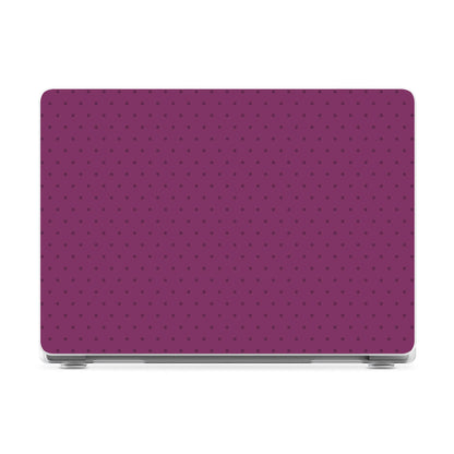 On the Dot | Plum Polka Dot Laptop Shell