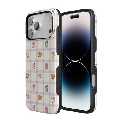Meadow Check | Floral Gingham Case