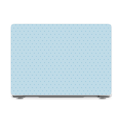 On the Dot | Blue Monochrome Polka Dot Laptop Shell