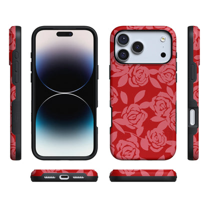 Final Rose | Red & Pink Floral Case