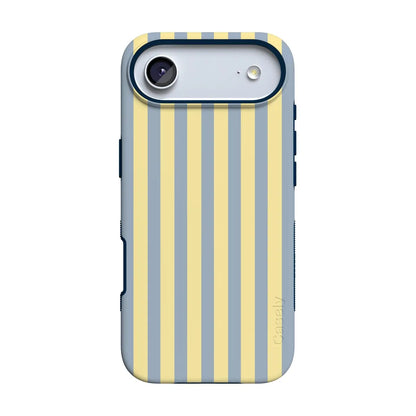 Coastline Stripes | Blue & Yellow Case