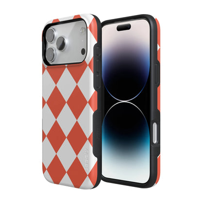 Red Checkerboard | High Contrast Design Case