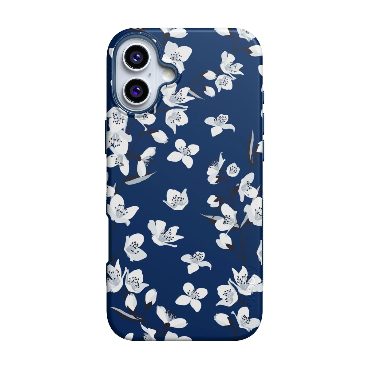 Floral Forest | Navy Cherry Blossom Floral Case