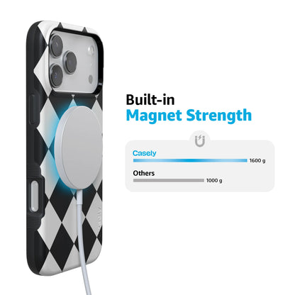 Black Checkerboard | High Contrast Design Case