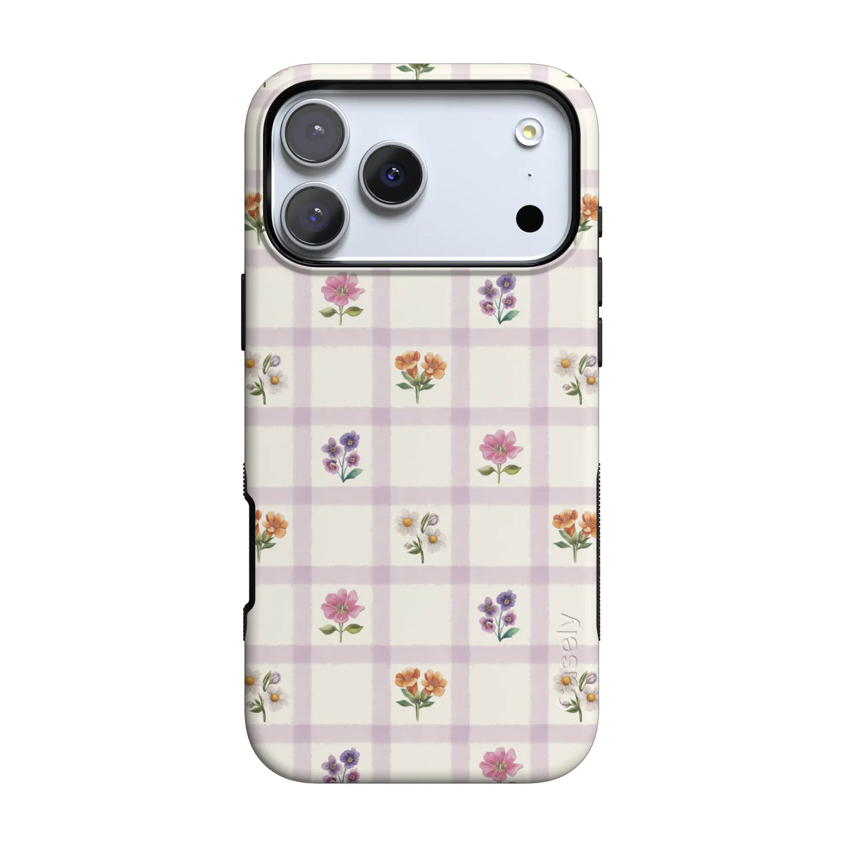 Meadow Check | Floral Gingham Case