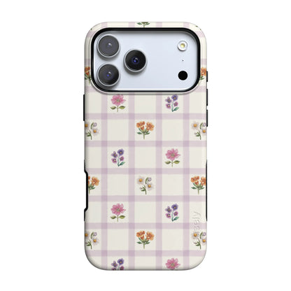 Meadow Check | Floral Gingham Case