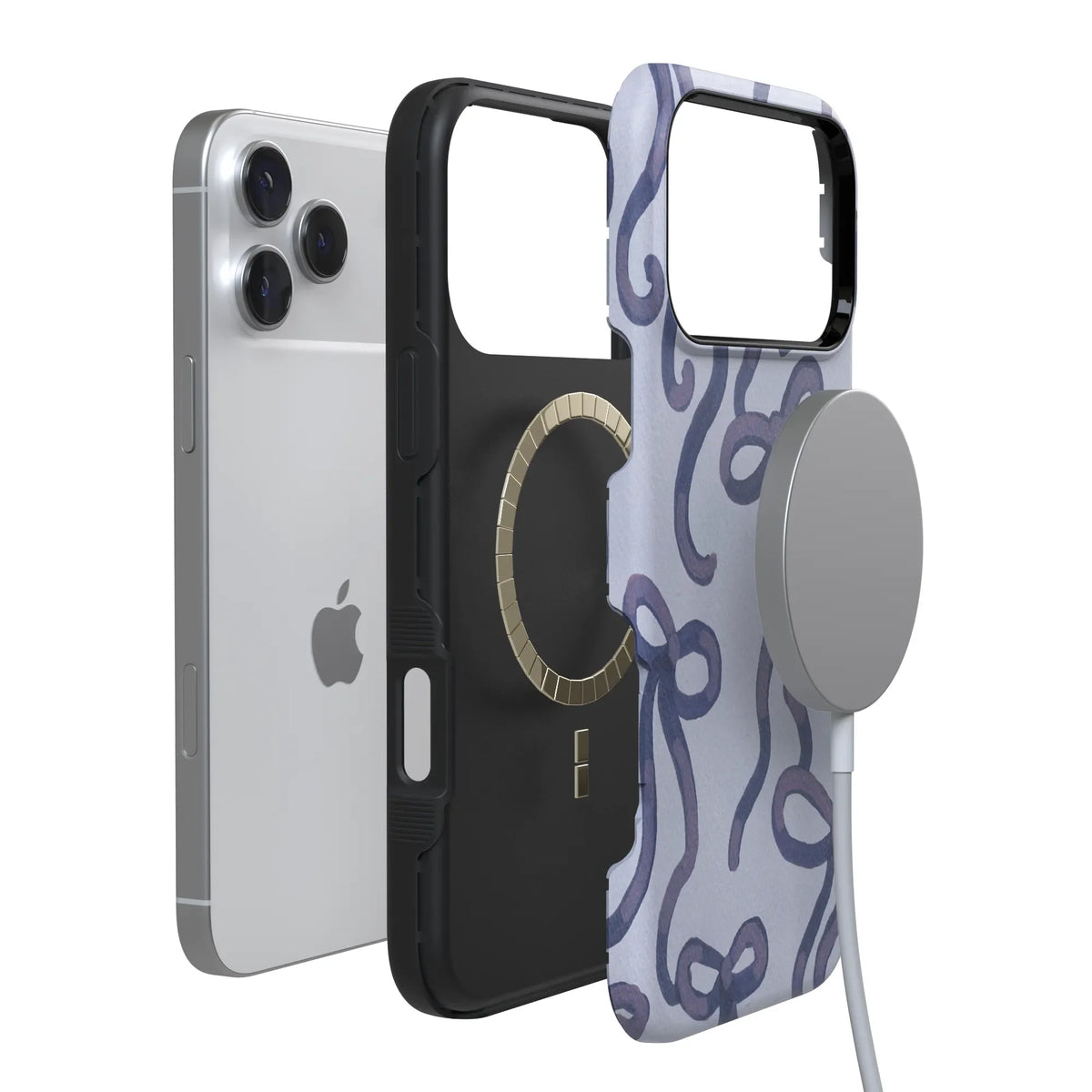 Love Me Knot | Blue Bow Case