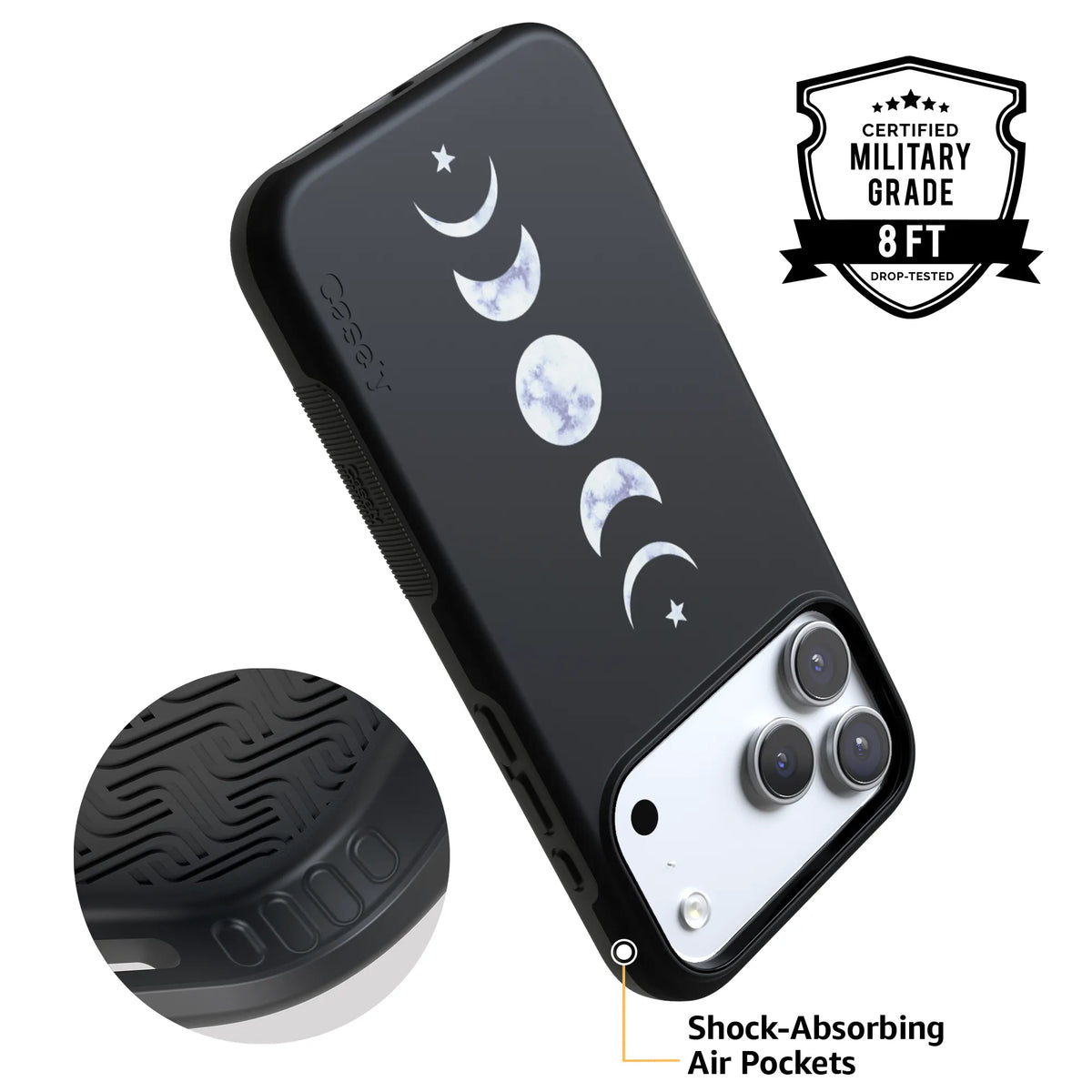 It's Just a Phase | Marble Moon Case