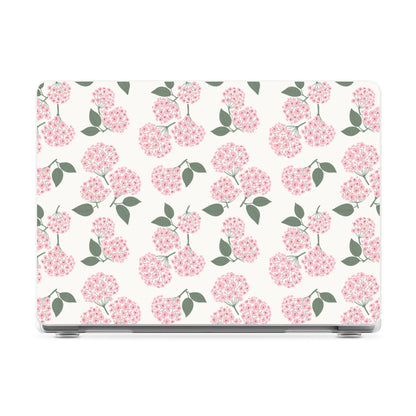 Nantucket Cottage | Pink Hydrangea Laptop Shell