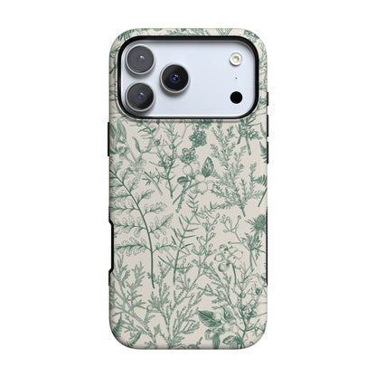 Sage Garden | Green Floral Case