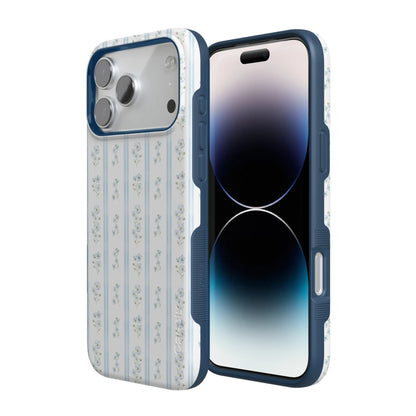 Cottage Stripe | Blue Floral Case