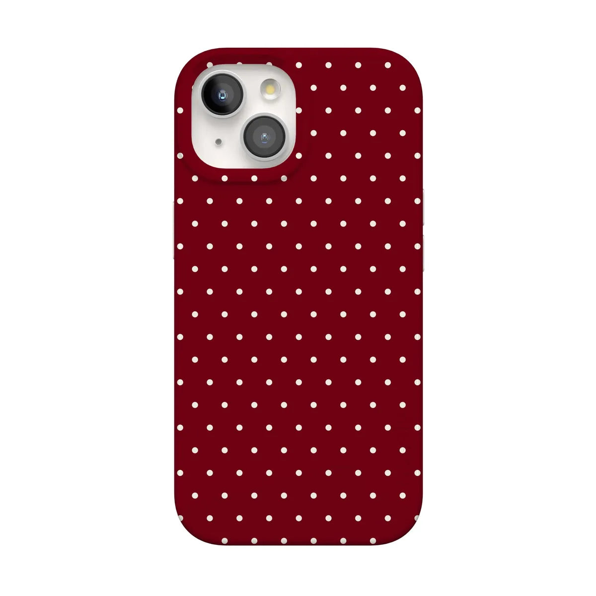 On the Dot | Maroon Polka Dot Case