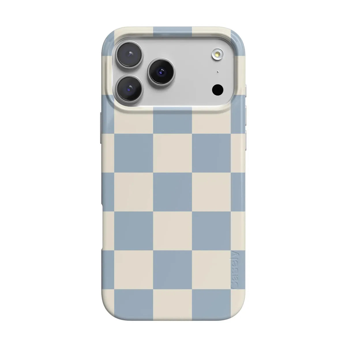 Fit Check | Light Blue Checkerboard Case