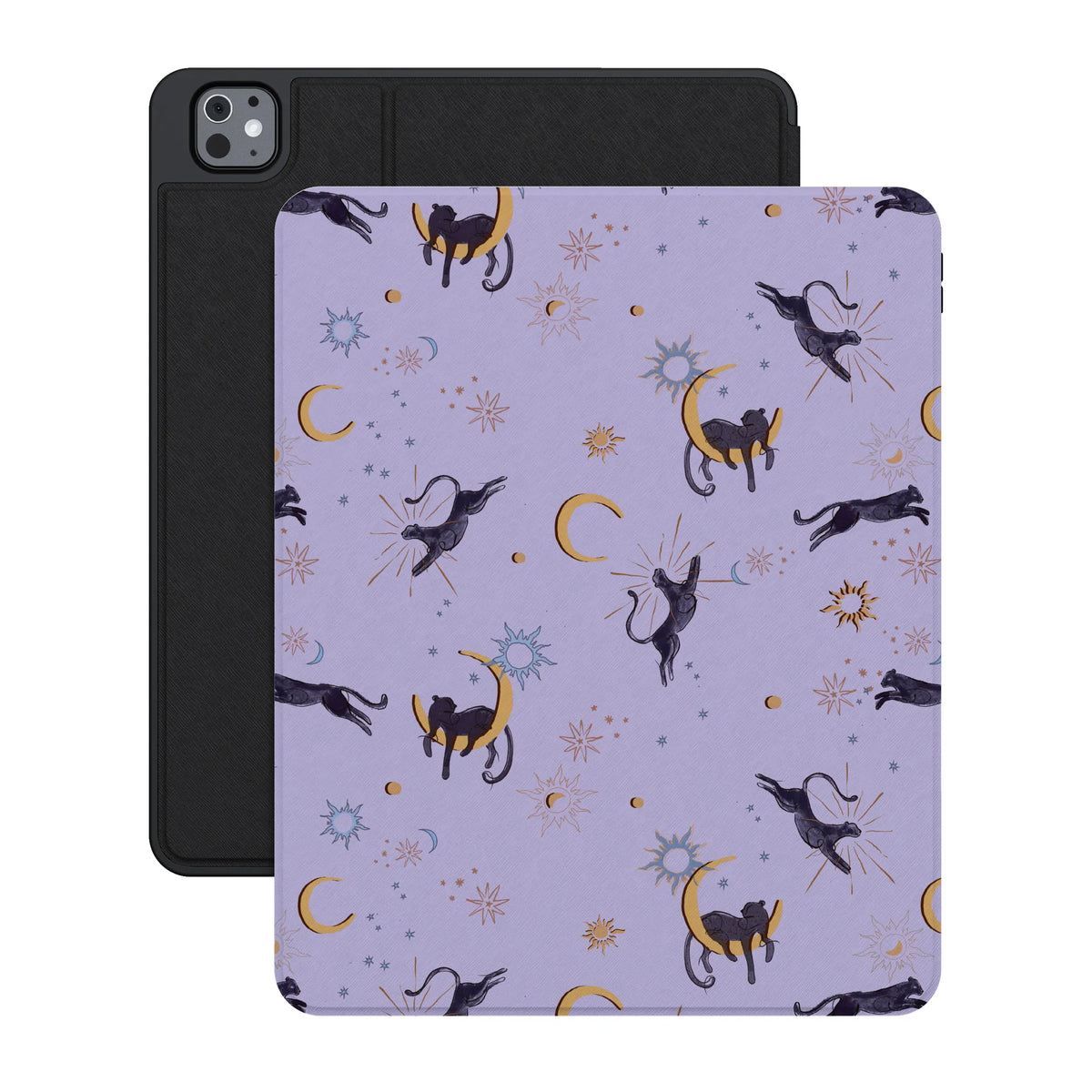 Spellbound | Celestial Black Cat iPad Case