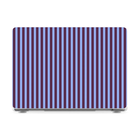 Perfect Stripes | Purple & Blue Stripes Laptop Shell