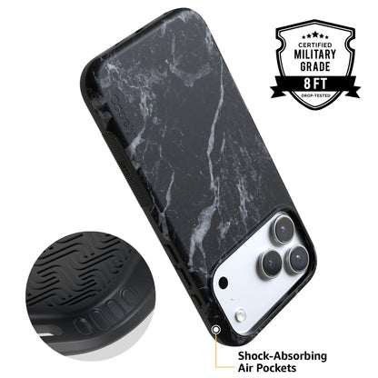 Black Pearl | Classic Black Marble Case