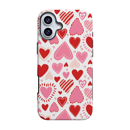 Love Struck | Heart Stickers Case