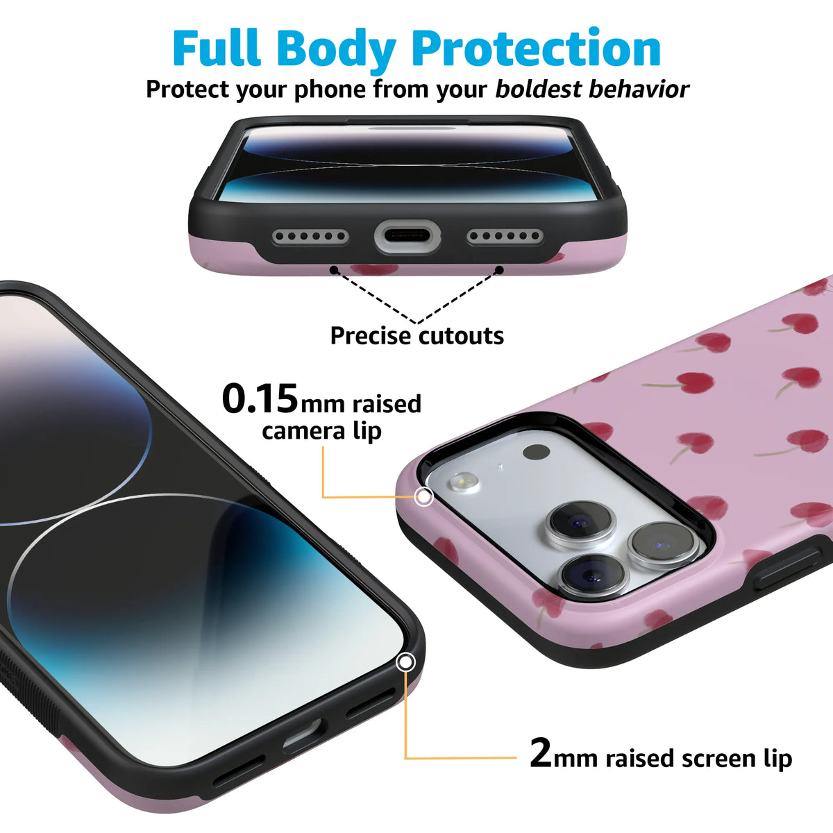 Very Cherry | Painted Cherries Case