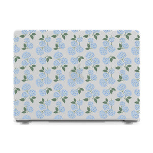 Nantucket Cottage | Blue Hydrangea Laptop Shell