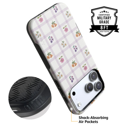 Meadow Check | Floral Gingham Case