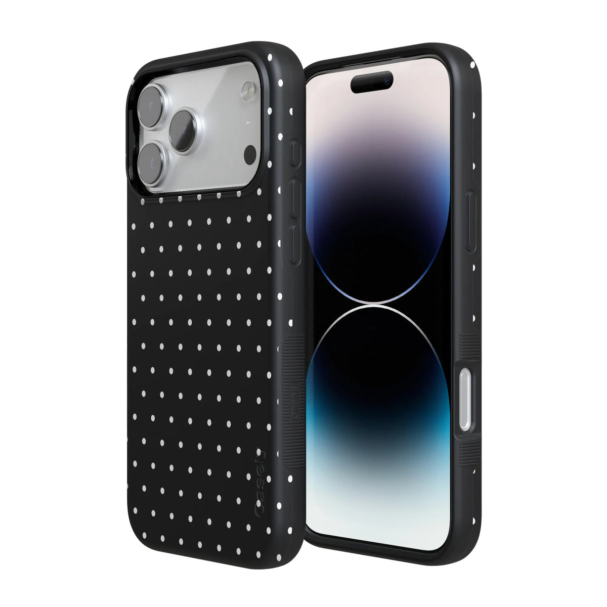 On the Dot | White Polka Dot Case