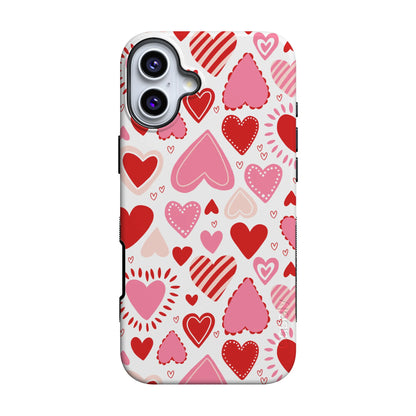 Love Struck | Heart Stickers Case