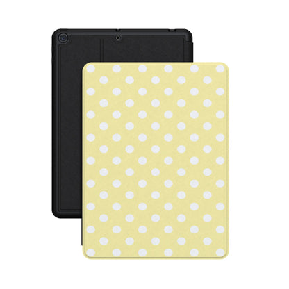 Spotted in SoHo | Yellow Polka Dot iPad Case