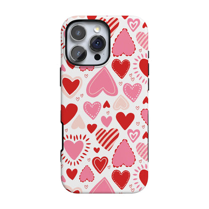 Love Struck | Heart Stickers Case