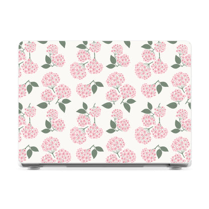 Nantucket Cottage | Pink Hydrangea Laptop Shell