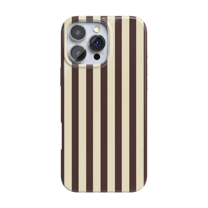 S'more Stripes | Brown Striped Case