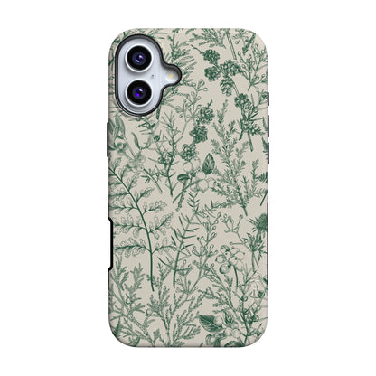 Sage Garden | Green Floral Case