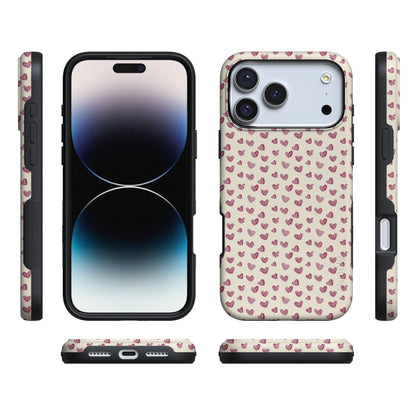 Lovebug | Mauve Hearts Case