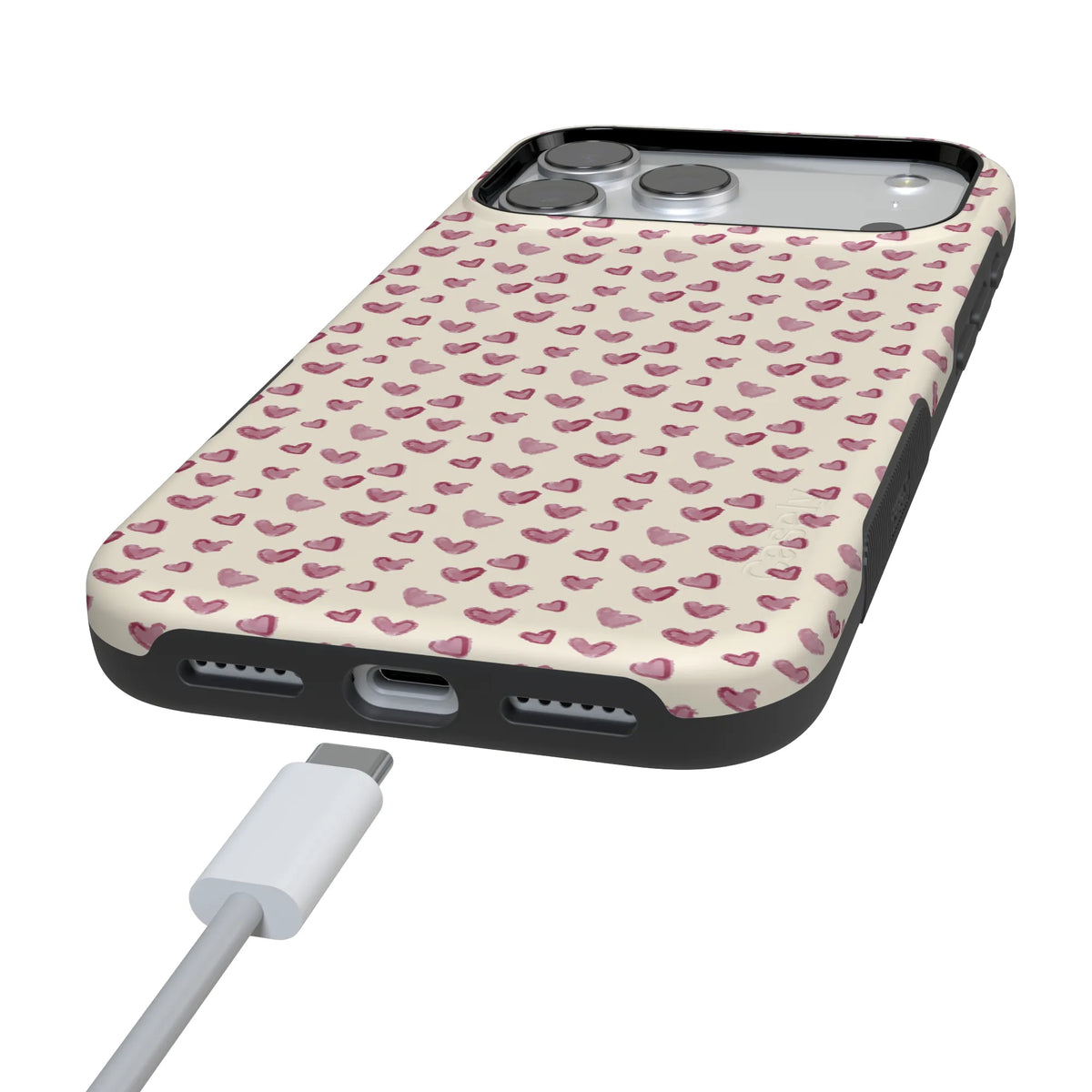 Lovebug | Mauve Hearts Case