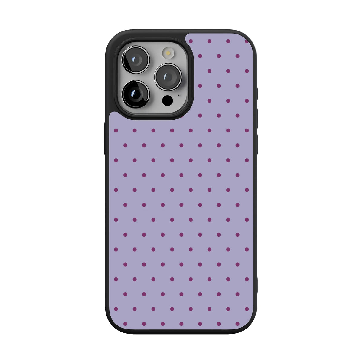 On the Dot | Purple & Plum Polka Dot Case