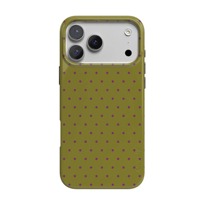 On the Dot | Moss & Plum Dots Case