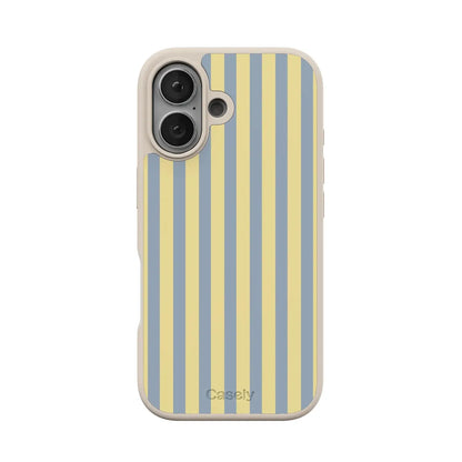 Coastline Stripes | Blue & Yellow Case