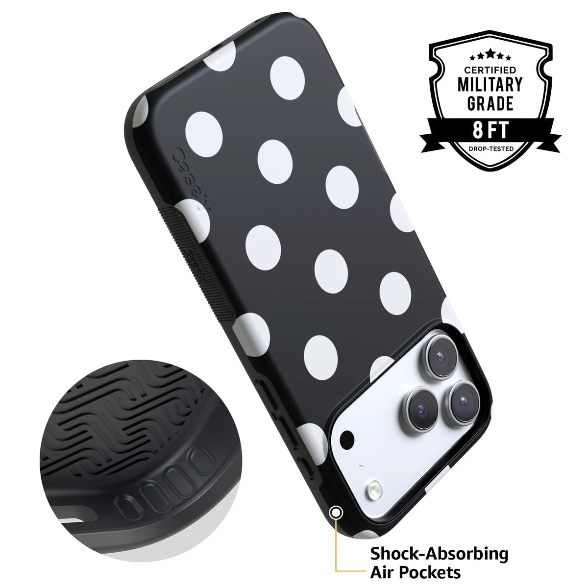 Polka Dots | High Contrast Design Case