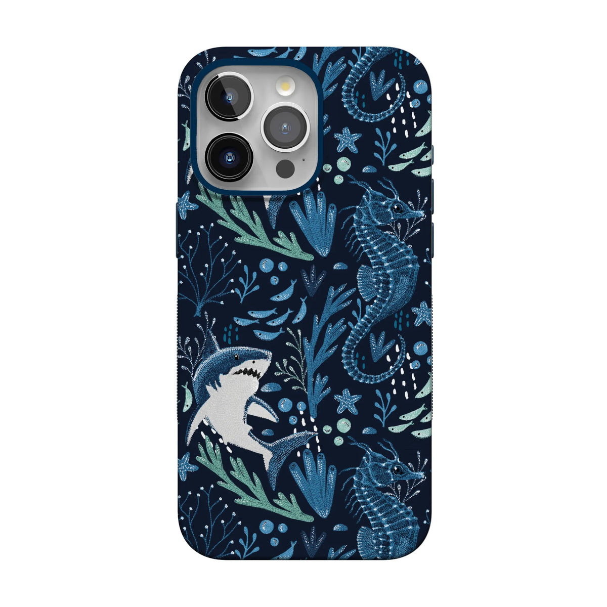 Midnight Reef | Shark Print Case