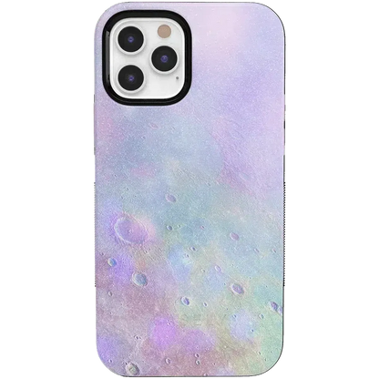 Over the Moon | Pastel Marble Moon Case
