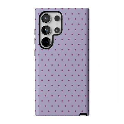On the Dot | Purple & Plum Polka Dot Case