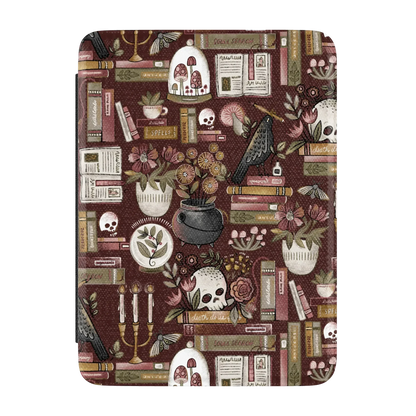 Gothic Noir | Spooky Bookshelf Kindle Case