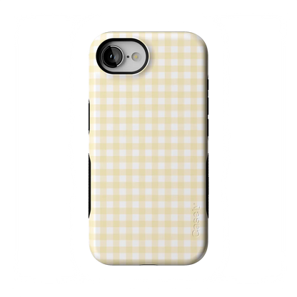 Pastel Picnic | Yellow Gingham Case